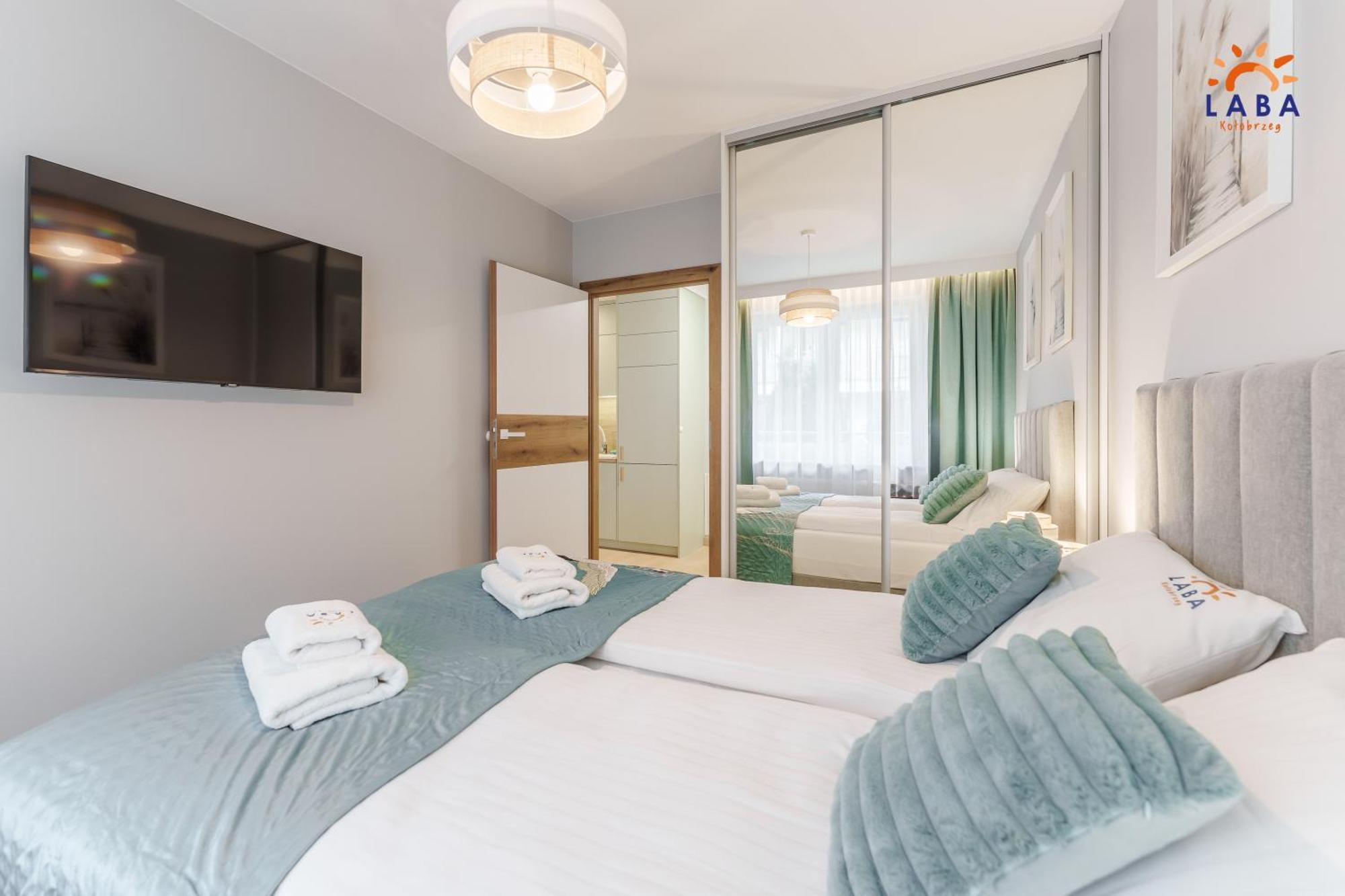 Laba Kolobrzeg Apartamenty Zielone Tarasy ภายนอก รูปภาพ