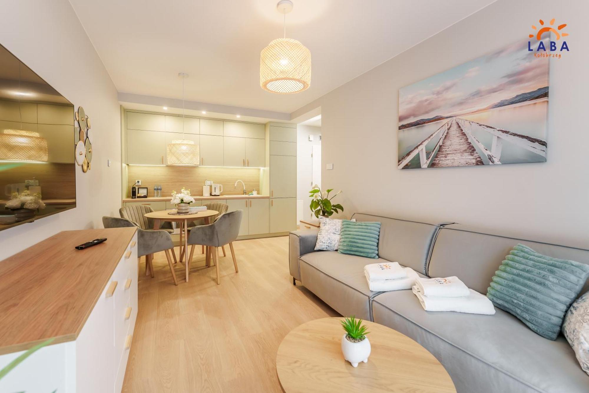 Laba Kolobrzeg Apartamenty Zielone Tarasy ภายนอก รูปภาพ